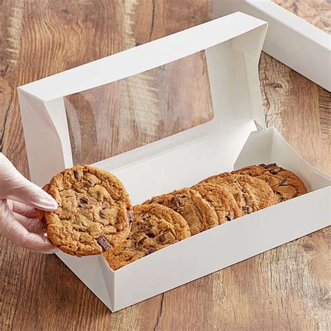 metal cookie boxes with window|disposable cookie boxes.